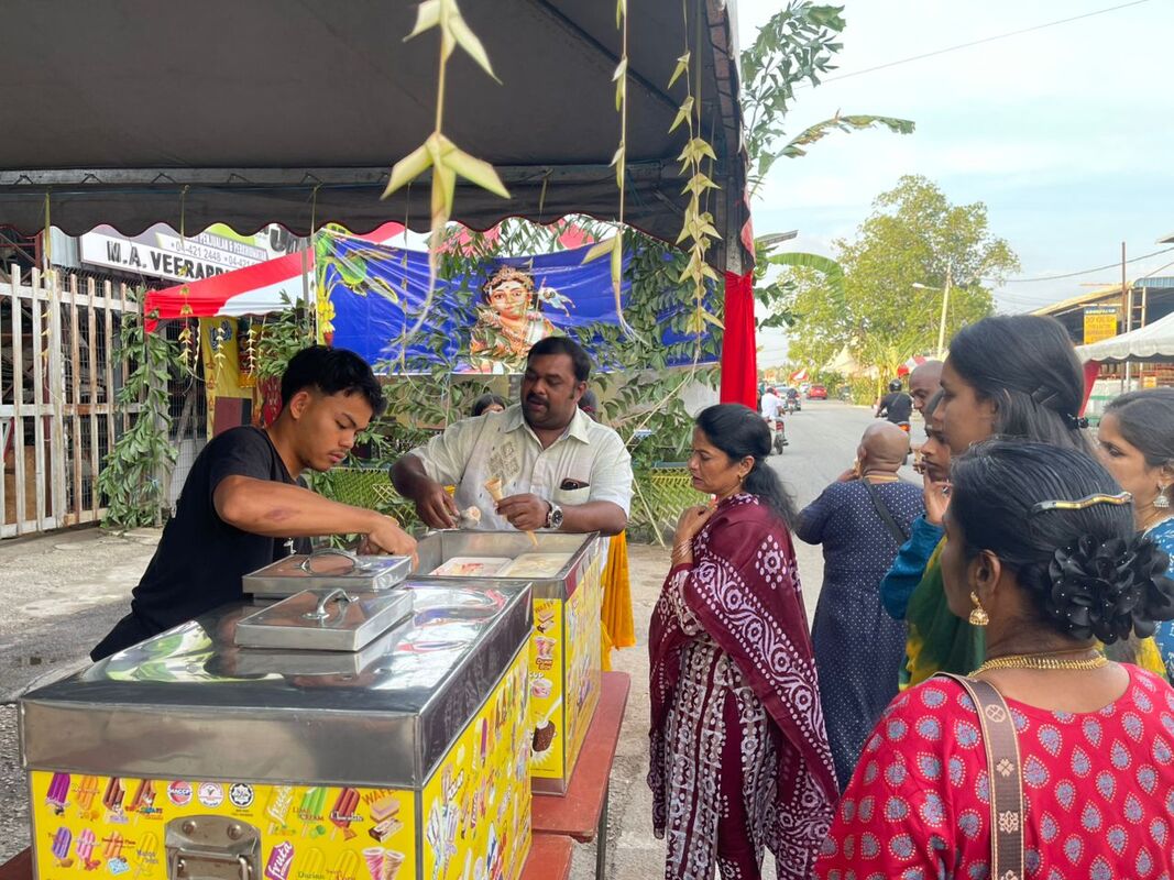 Toilets for Thaipusam in Sungai Petani