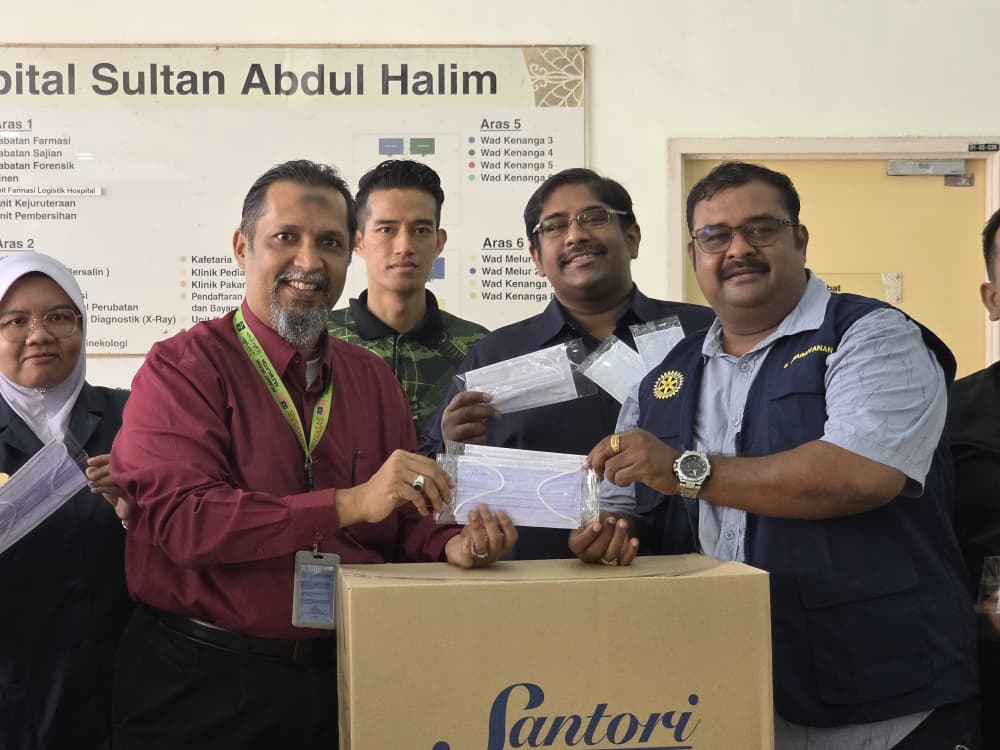 Delivery of Face Masks for Hospital Sultan Abdul Halim